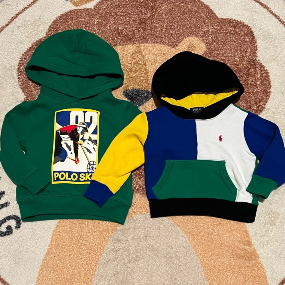 Polo by Ralph Lauren Kids' Green and Multicolor Hoodies